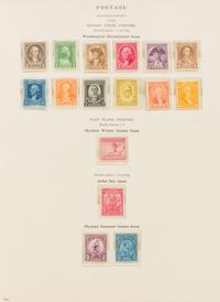 A Collection of United States Regular and Commemorative Issue Postage Stamps