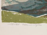 Five Works: Quiet Pool , edition 118/120; Fall Pasture , edition 94/130; Northern New Mexico , Over Print #1; Winter Afternoon; Night Stag , edition 129/150