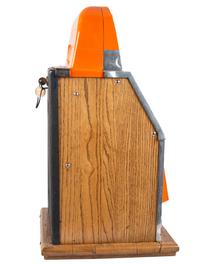 A Mills 5 Cent Bell Fruit Gum Slot Machine