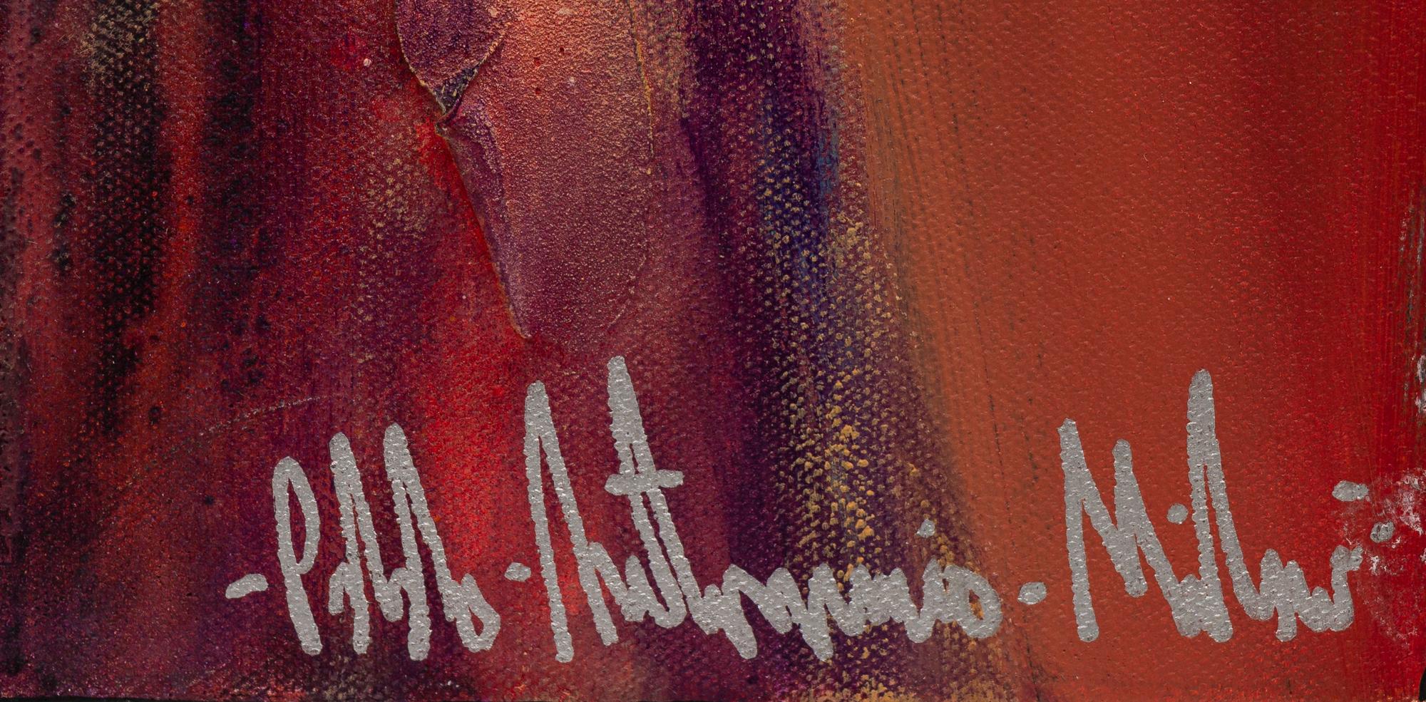 Three Works: Maiden , Two Riders and Red Horsemen