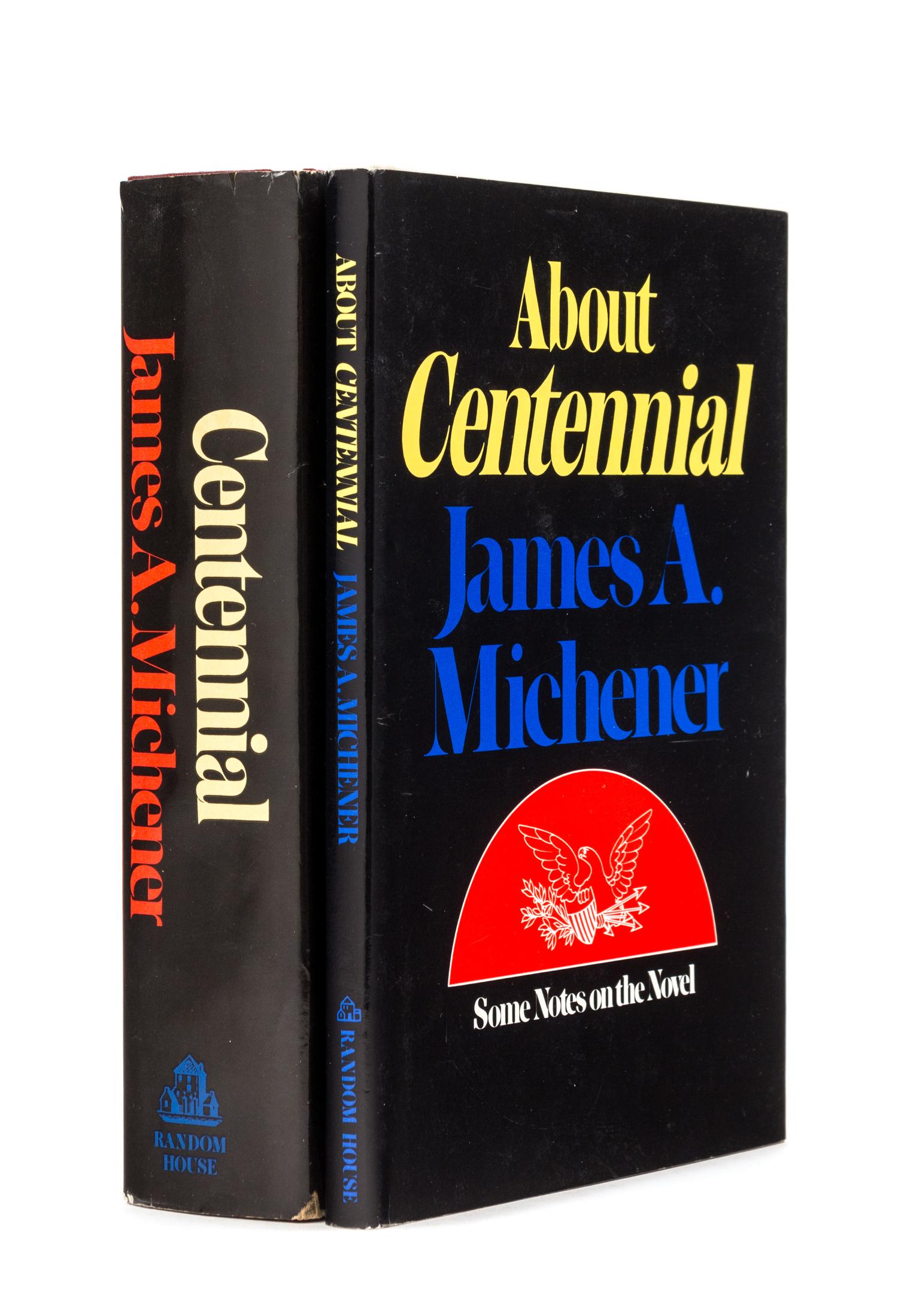 MICHENER, James A. (1907-1997). Centennial. New York: Random House, 1974.