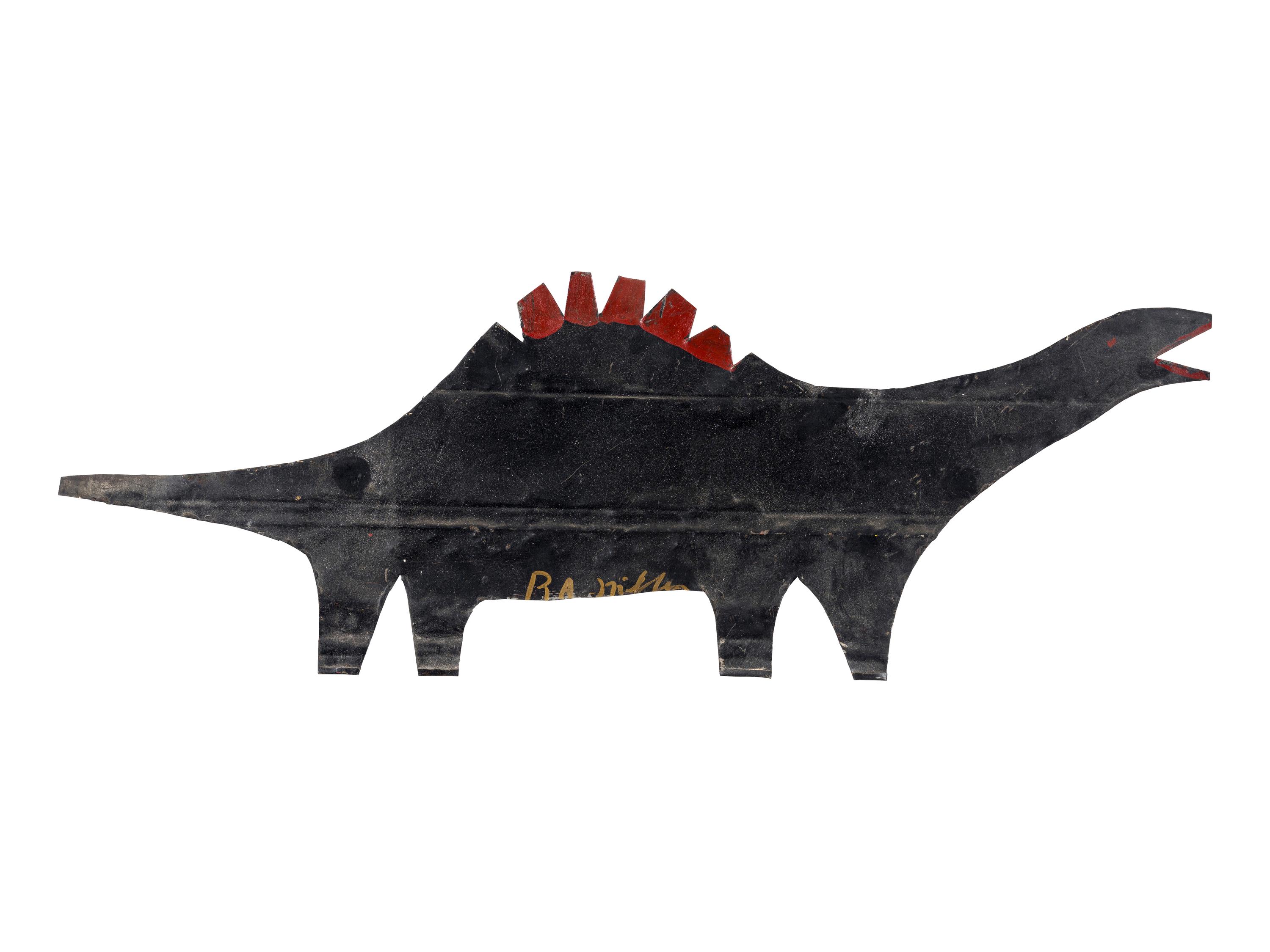 Two Dinosaurs and One Cat (three works)