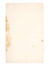 [CIVIL WAR]. BRADY, Mathew. CDV of man possibly wearing a frock coat at military barracks. Washington, D.C., 1862.