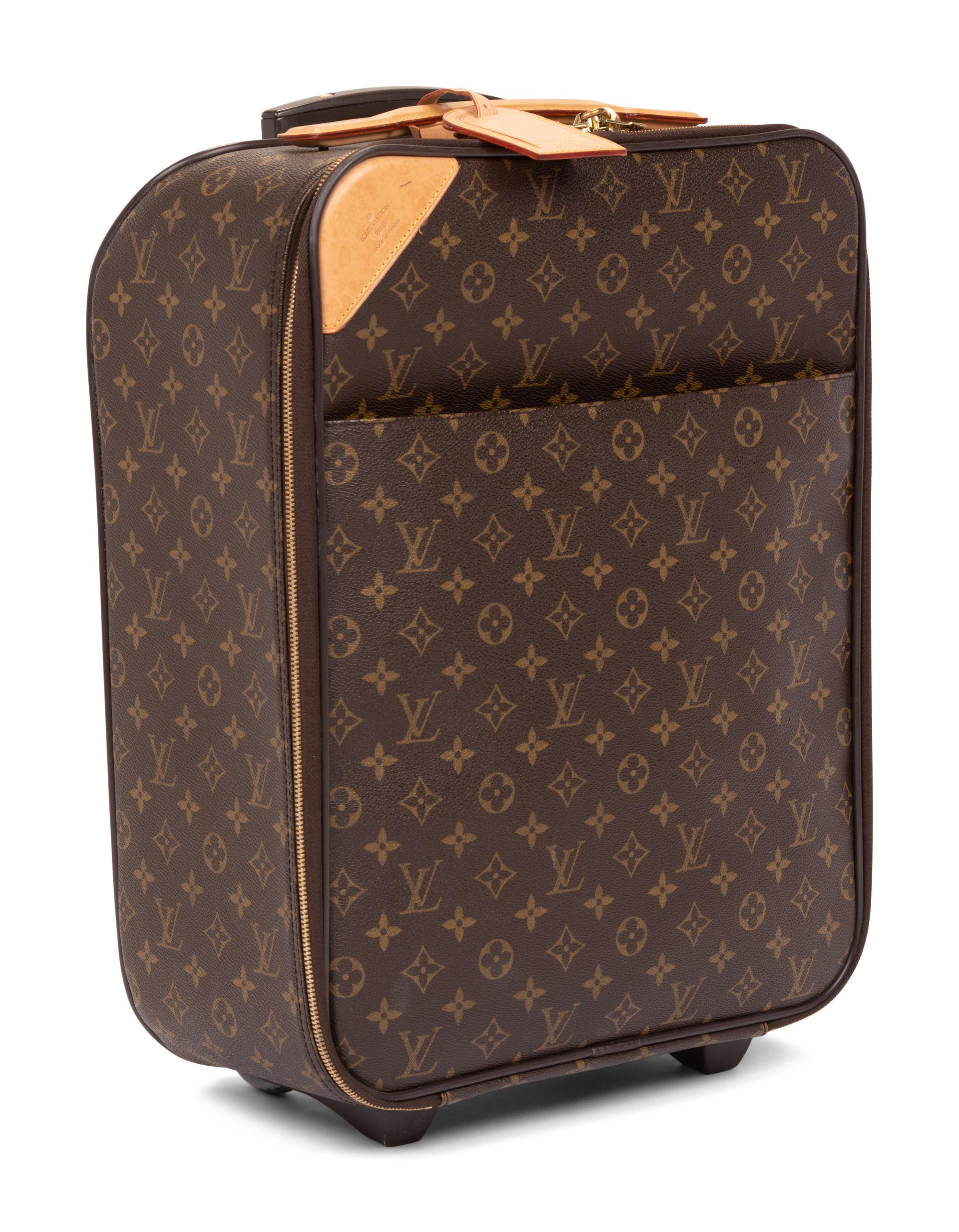 Louis Vuitton Monogram Pegase 45 Rolling Suitcase, 2004
