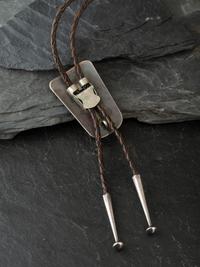 Silver Overlay Bolo Tie