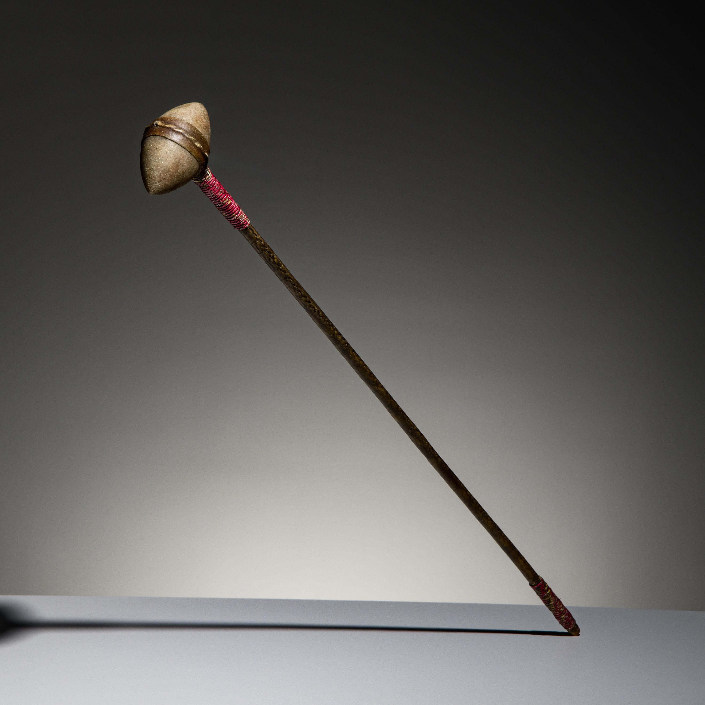 Sioux Stone Club, with Quilled Stem