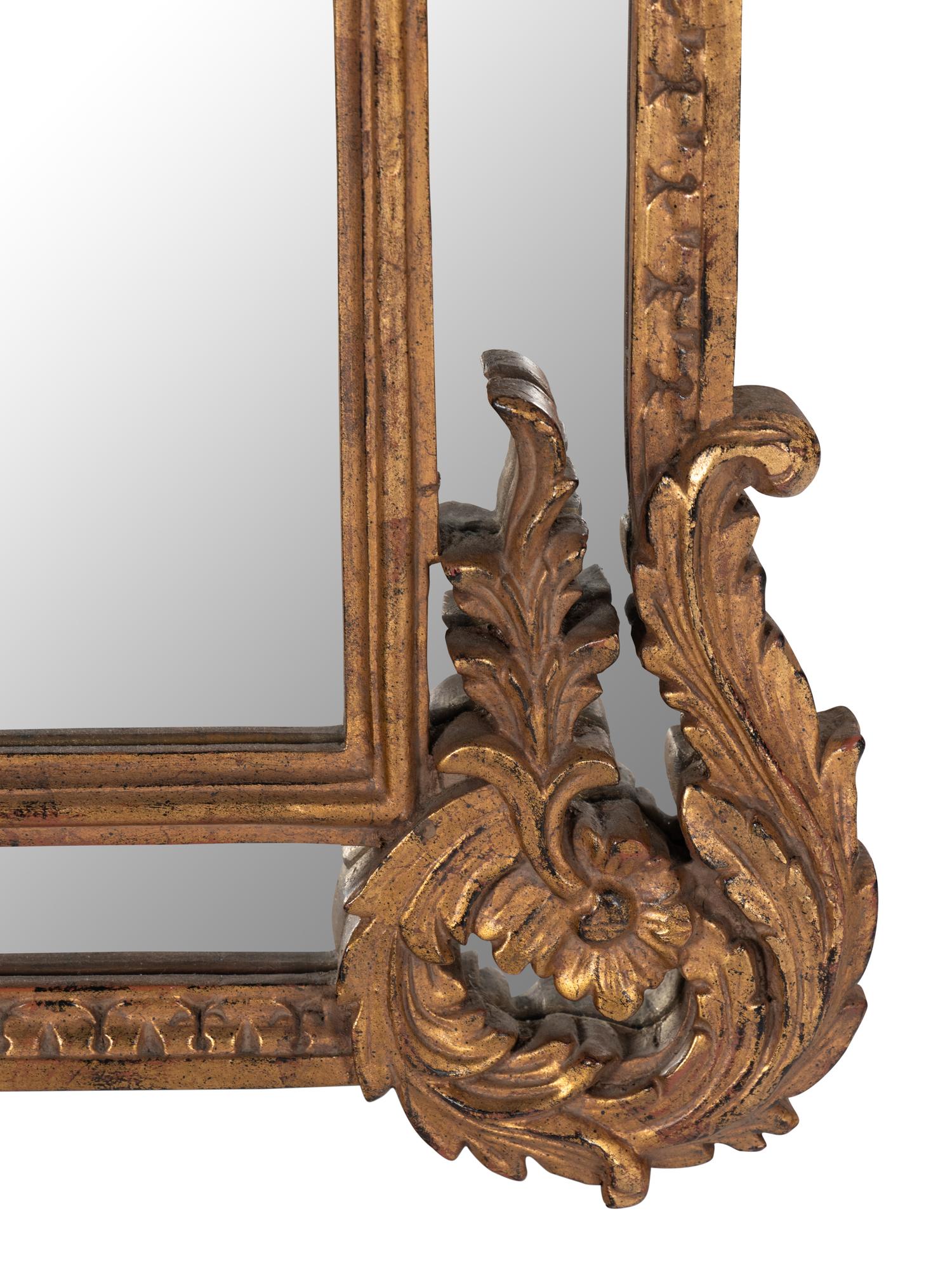 A Régence Style Giltwood Mirror