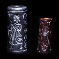 Two Mesopotamian Style Cylinder Seals