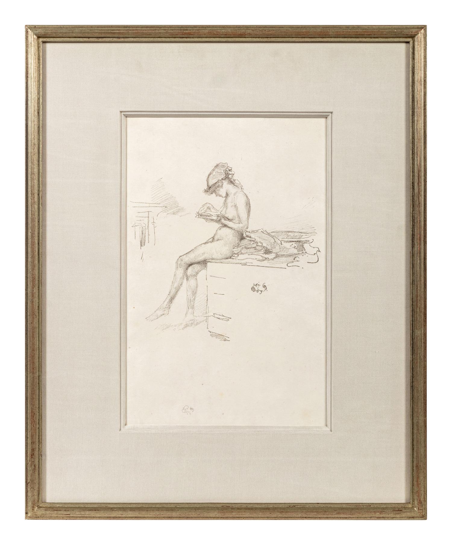 The Little Nude Model, Reading , 1889-1890