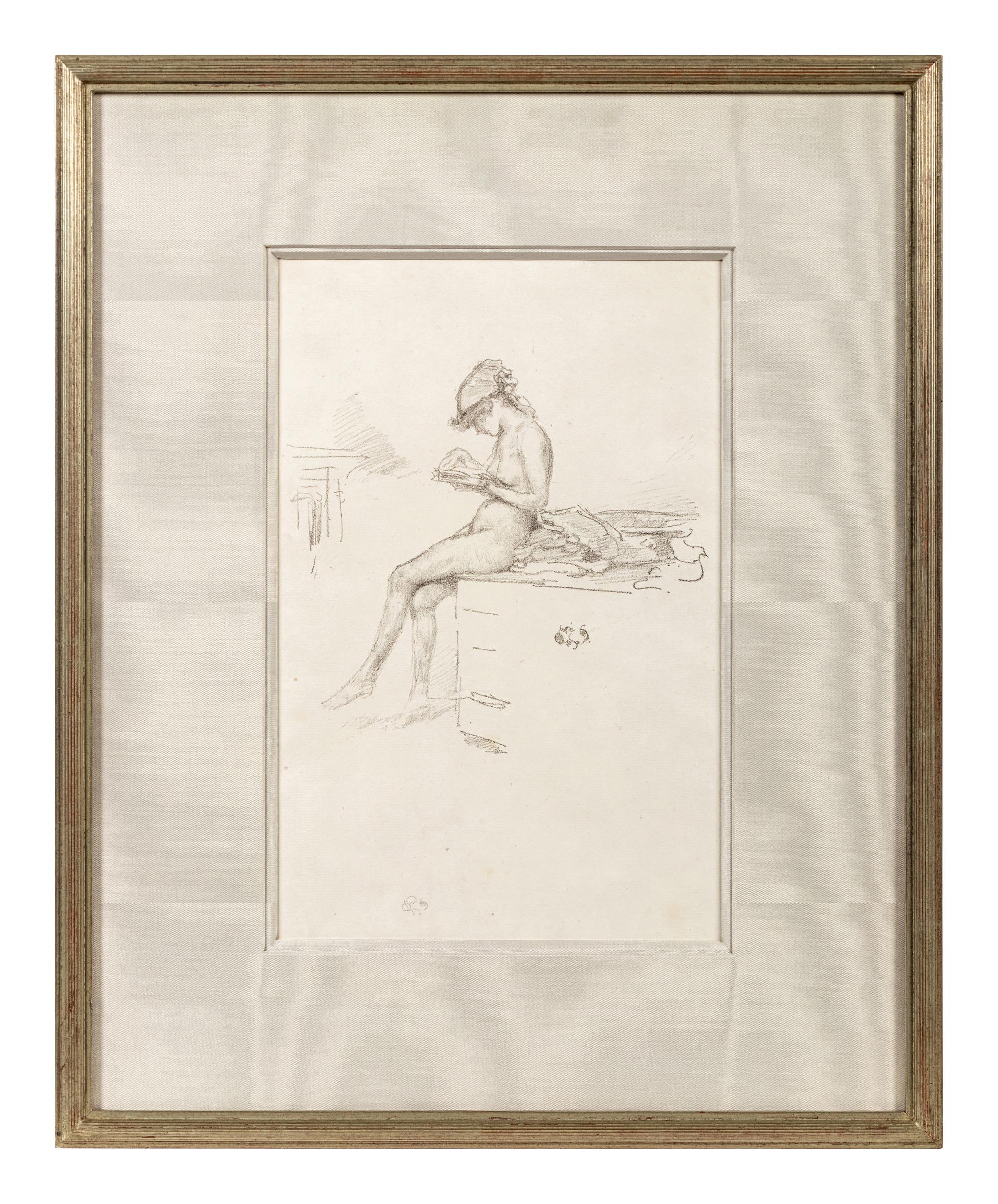 The Little Nude Model, Reading , 1889-1890