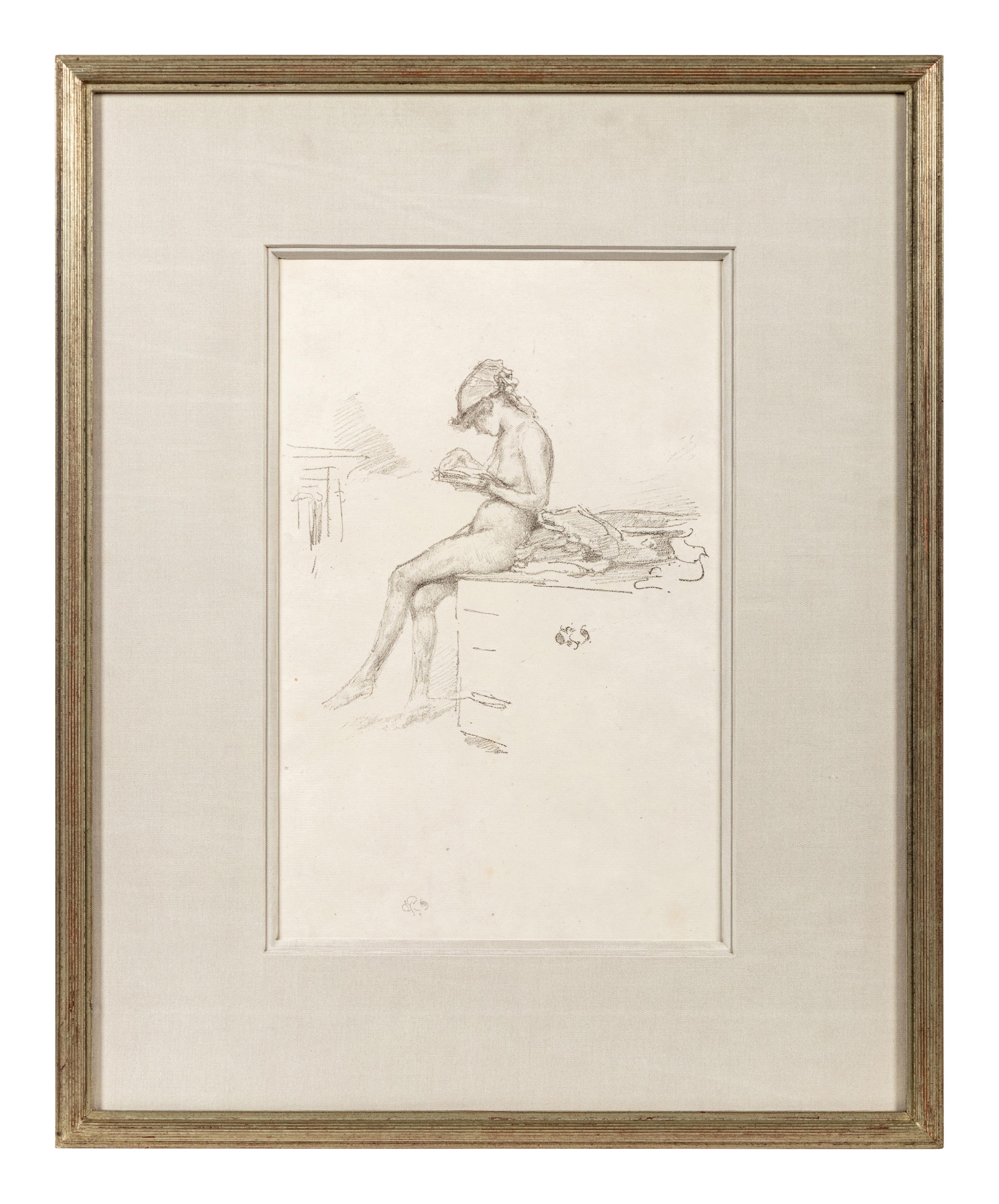 The Little Nude Model, Reading , 1889-1890