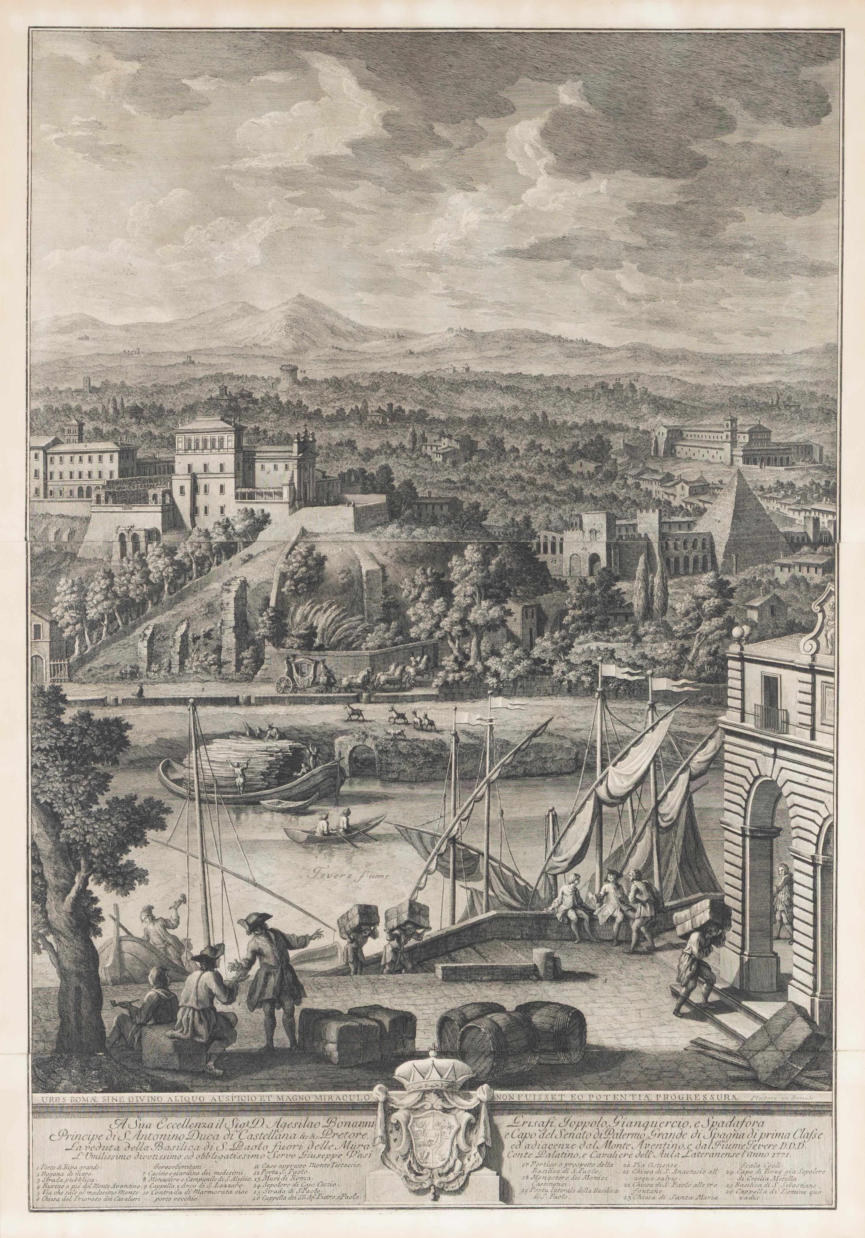 Giuseppe Agostino Vasi (Italian, 1710-1782)