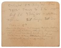 Corporal George M. Emrick, Company I, 62nd Pennsylvania Infantry. Union Army Knife.