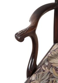 A Set of Eight George III Style Mahogany Dining Chairs