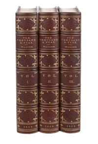 WARREN, Samuel (1807-1877). Ten Thousand a Year . Boston: Little, Brown & Co., 1841.