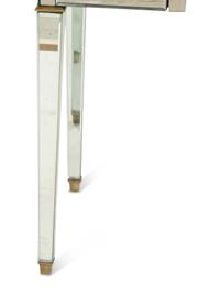 A Modernist Mirrored Vanity Table