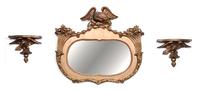 An American Giltwood Mirror First: 33 x 37 inches.