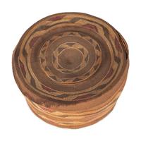 Large Tlingit Rattle Top Basket