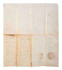 [NATIVE AMERICANS]. VAN BUREN, Martin (1782-1862). Secretarial document signed. Washington, DC, 21 June 1839.