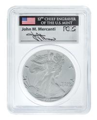 A United States 1986-S Silver Eagle $1 Proof