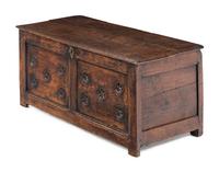A Charles II Oak Coffer