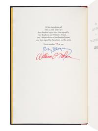 BRADBURY, Ray (1920-2012). A group of 4 LIMITED OR FIRST EDITIONS of Bradbury’s works, MOST SIGNED, comprising: