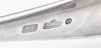 A Danish Silver Covered Ice Bowl, Magnus Stephensen for Georg Jensen Silversmithy, Copenhagen, Mid-20th Century, of simple rounded cyli