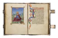 MASTER OF ISABELLA DI CHIAROMONTE (Naples, active 1455-1469) and NETHERLANDISH ILLUMINATOR (?) Book of Hours (fragment), in Latin and Catalan, illuminated manuscript on parchment [Italy, Naples, c. 1460]