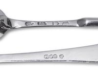 A Collection of English Silver Flatware