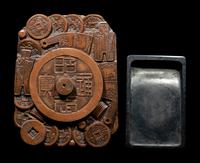 Two Chinese Inkstones