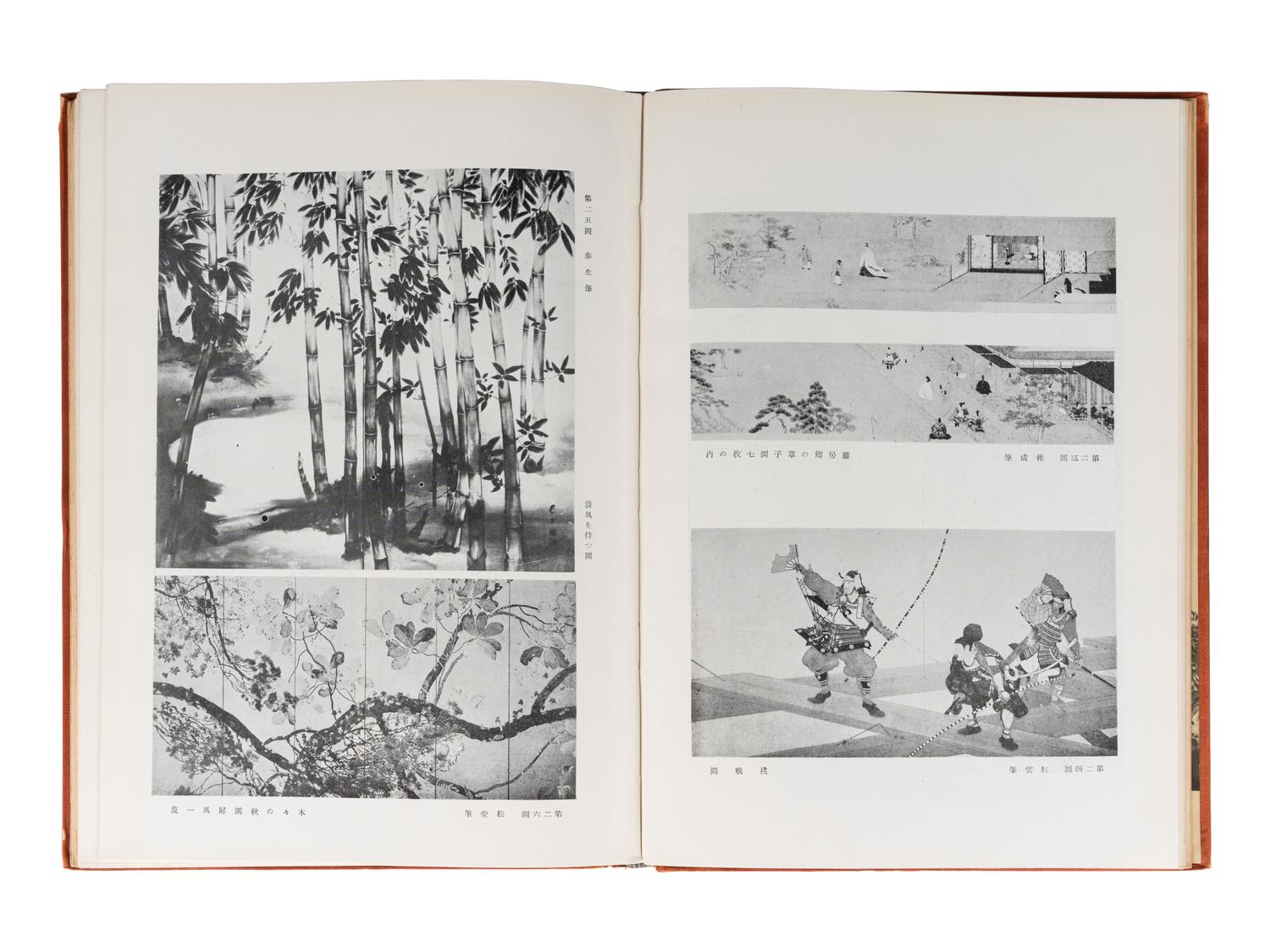 [JAPANESE PAINTING] A group of multi-volumed works about Japanese Painting, comprising: