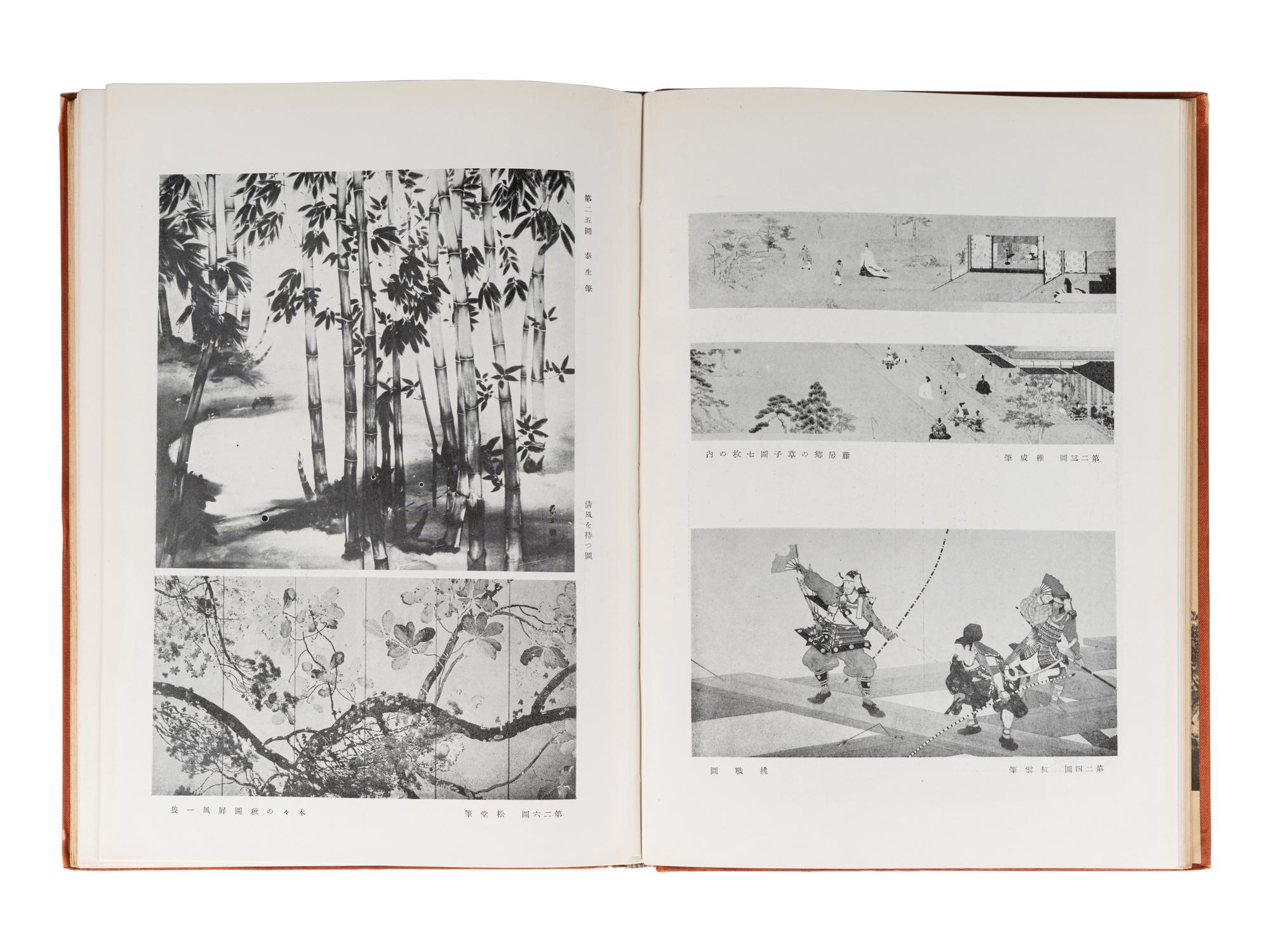 [JAPANESE PAINTING] A group of multi-volumed works about Japanese Painting, comprising: