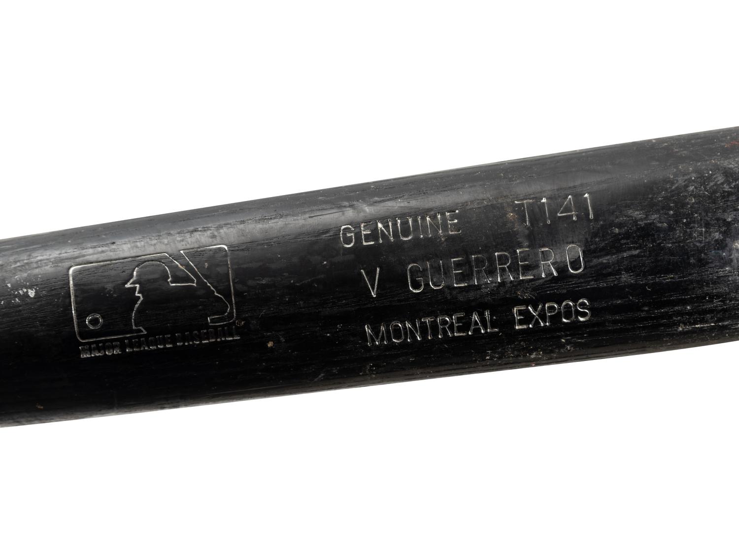 A Vladimir Guerrero Game Used Bat,