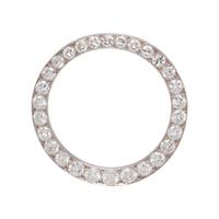 DIAMOND CIRCLE BROOCH