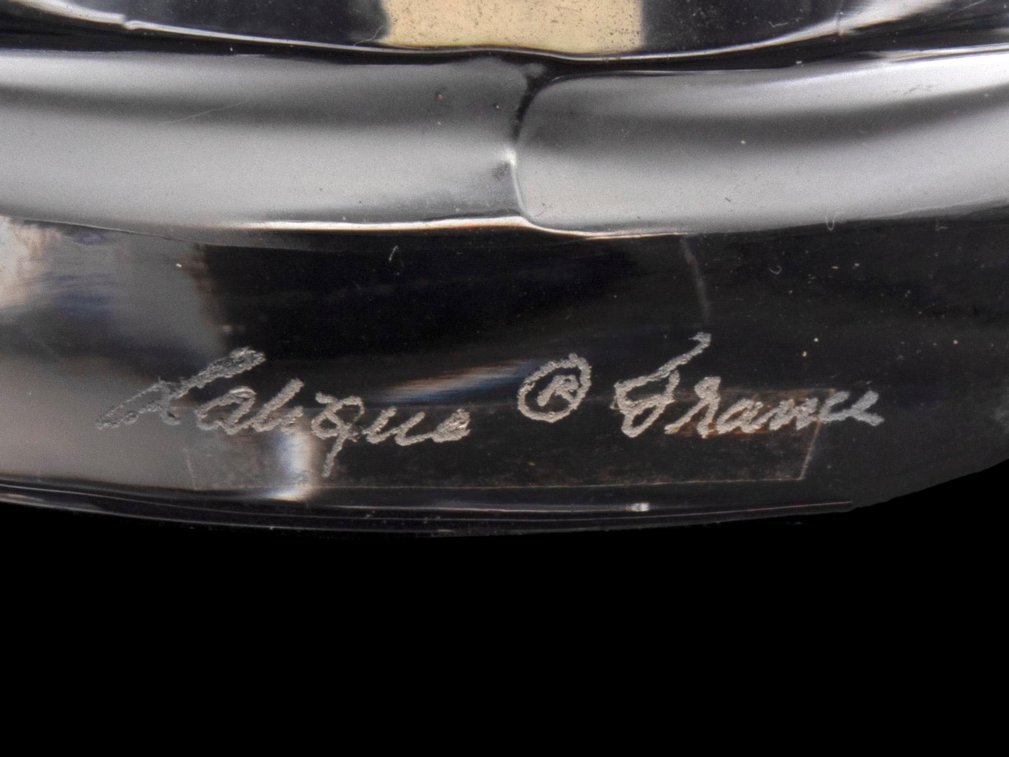 A Lalique Frosted Glass Car Mascot: Coq Nain — 20TH CENTURY