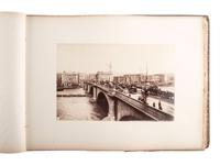 [EARLY PHOTOGRAPHY]. 5 albums with photographs of Europe and Australia.