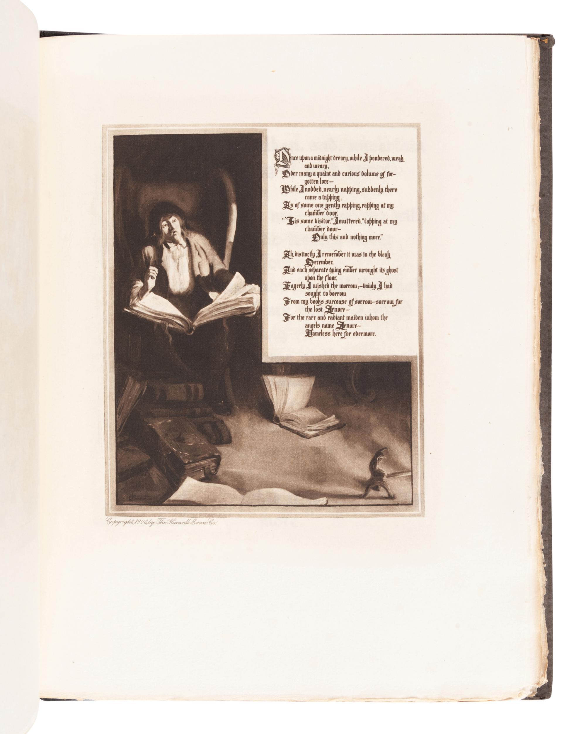 POE, Edgar Allan (1809-1849). The Raven and the Philosophy of Composition. San Francisco and New York: Paul Elder and Company, 1907.