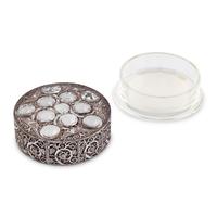 A Lalique Roger Powder Box