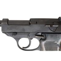 **Rare Post-WWII French Production SVW/45 Marked Mauser P.38 with Metal Grips