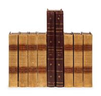 A Collection of Grand Tour Plaster Intaglios in Book-Form Cases