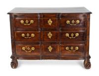A Louis XV Provincial Style Carved Oak Commode — 19TH CENTURY