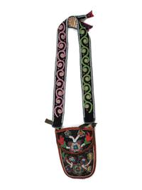 Cree Beaded Bandolier Bag