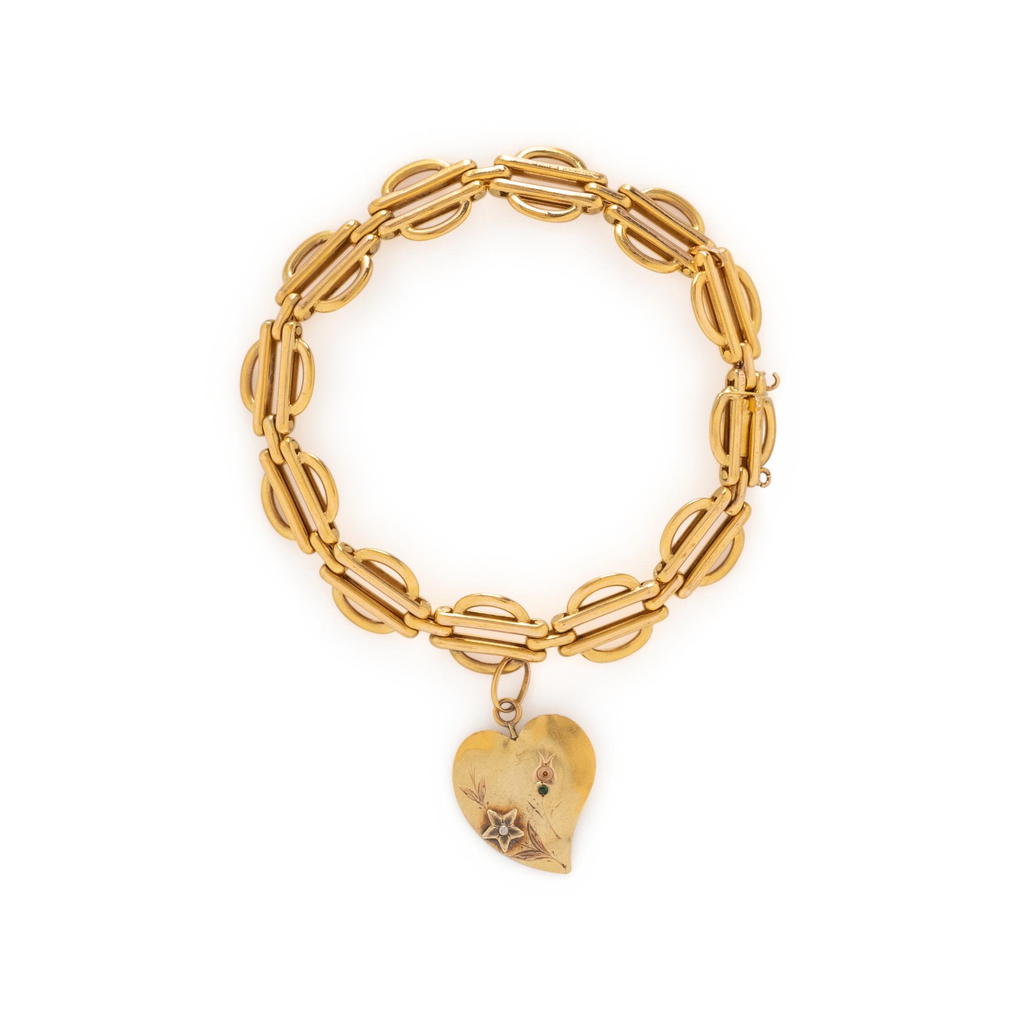 COLLECTION OF YELLOW GOLD JEWELRY