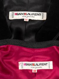 Two Saint Laurent Rive Gauche Jackets, 1970s