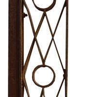 A Wrought Iron Gate 121" W x 2" D x 117" H — Argentina, Early 20th Century