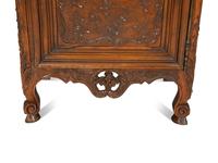 A French Provincial Carved Walnut Panettière