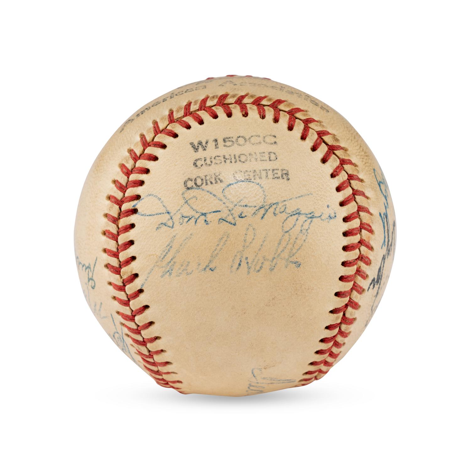 A 1951 Boston Red Sox Team Signed Autograph Baseball