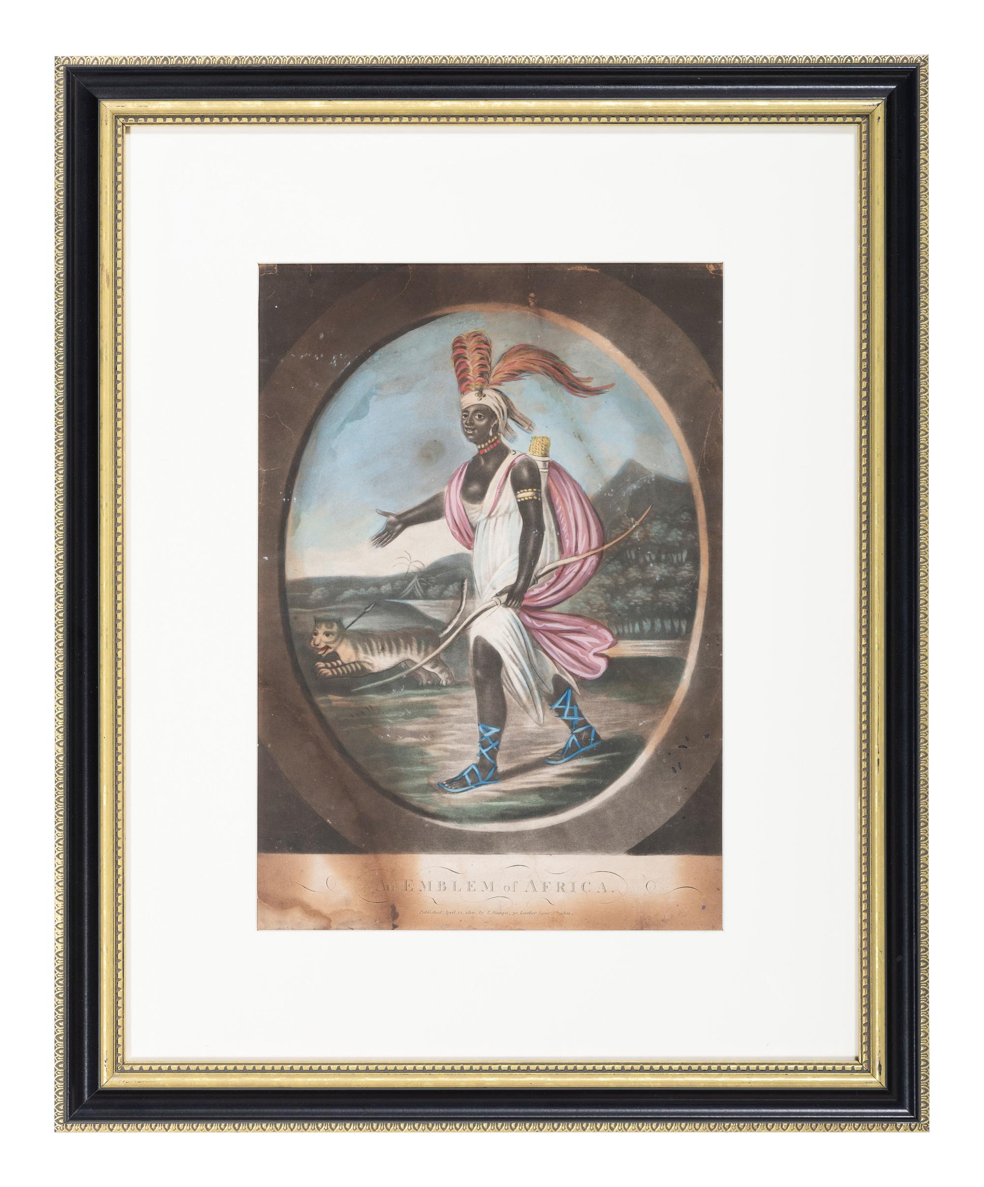 Four Allegorical Prints of the Continents