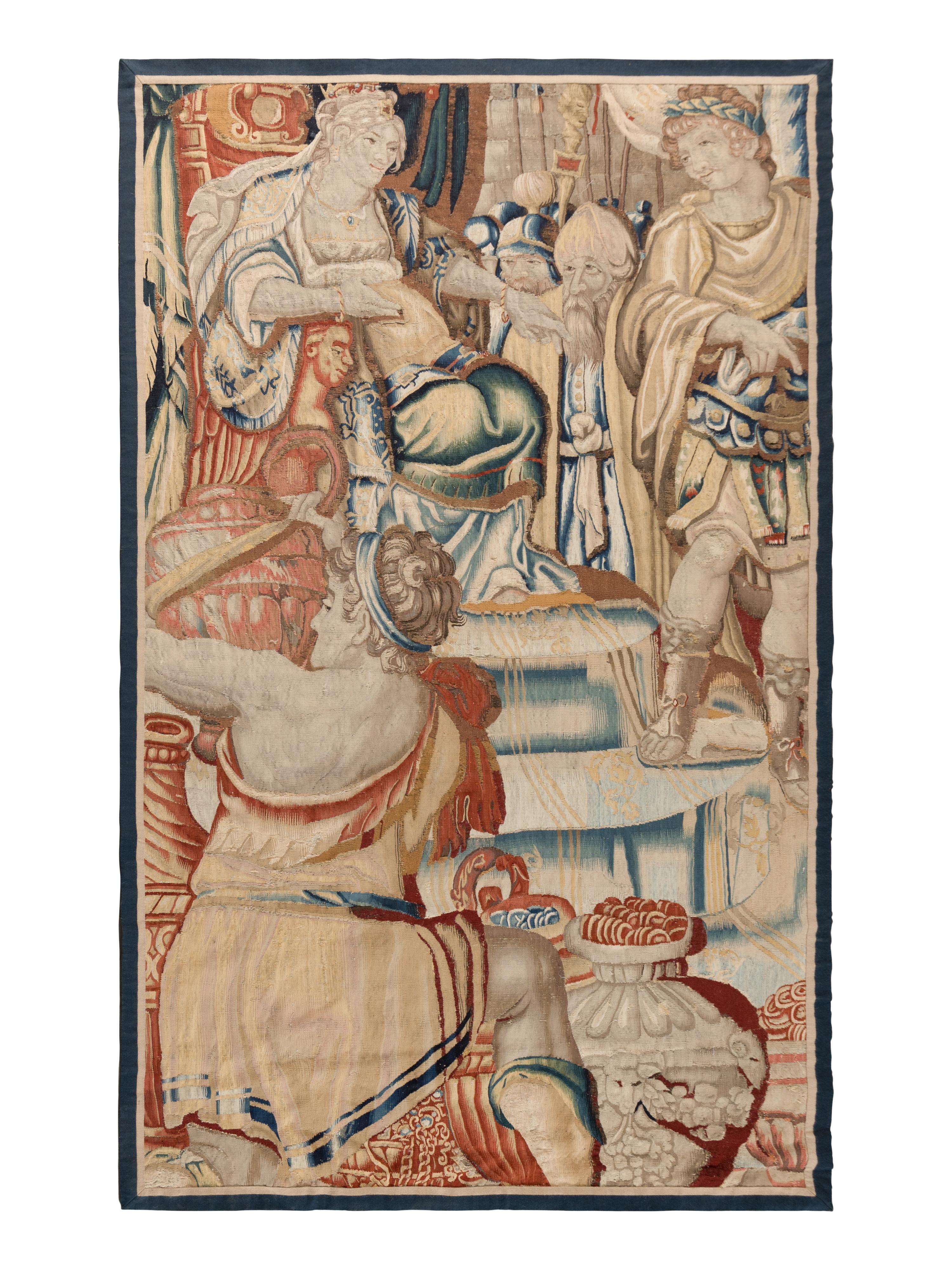 A Continental Historical Tapestry Fragment