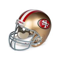 A Joe Montana and Dwight Clark Dual Signed Autograph San Francisco 49ers Full Size Helmet — With "The Catch" Diagram Drawn by Clark